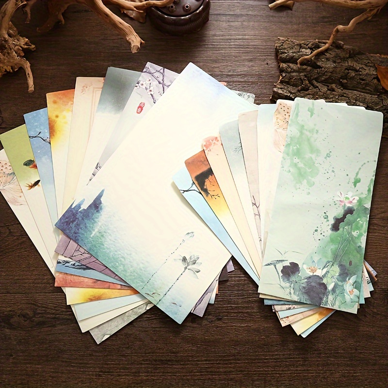 Wax Seal Letter Kit - Set Kertas Surat & Amplop Gaya