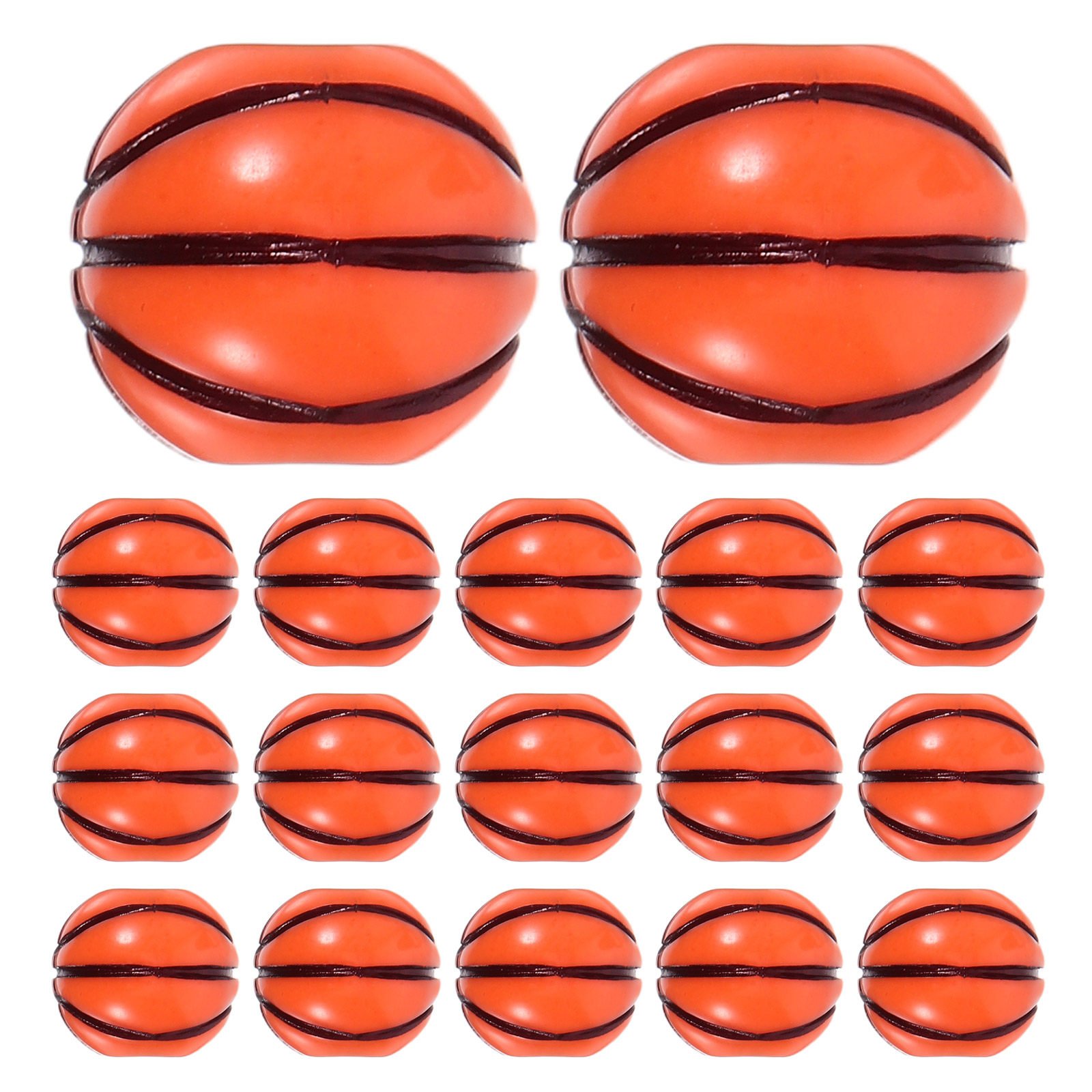 Coordinates Bracelet - 100 Buah Manik-Manik Bola Basket, Perlengkapan