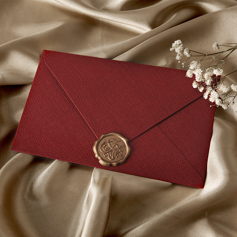 10 Buah Set Amplop Bertekstur  - Wax Seal Letter Kit ulasan dan harga