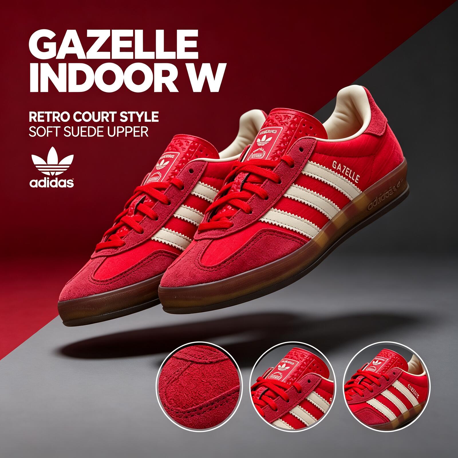 Adidas GAZELLE INDOOR W JS1411 - Adidas Shoes Gazelle ulasan dan harga