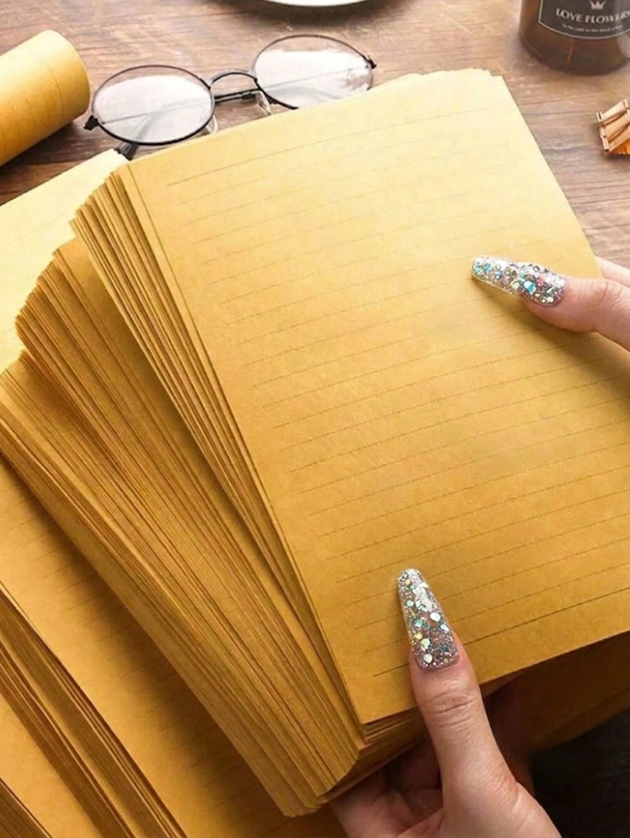 100 Lembar Kertas Surat Bermot - Wax Seal Letter Kit ulasan dan harga